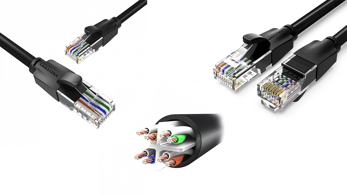 VENTION IBEBH 2მ. ქსელის კაბელი CAT6e UTP LAN Cable