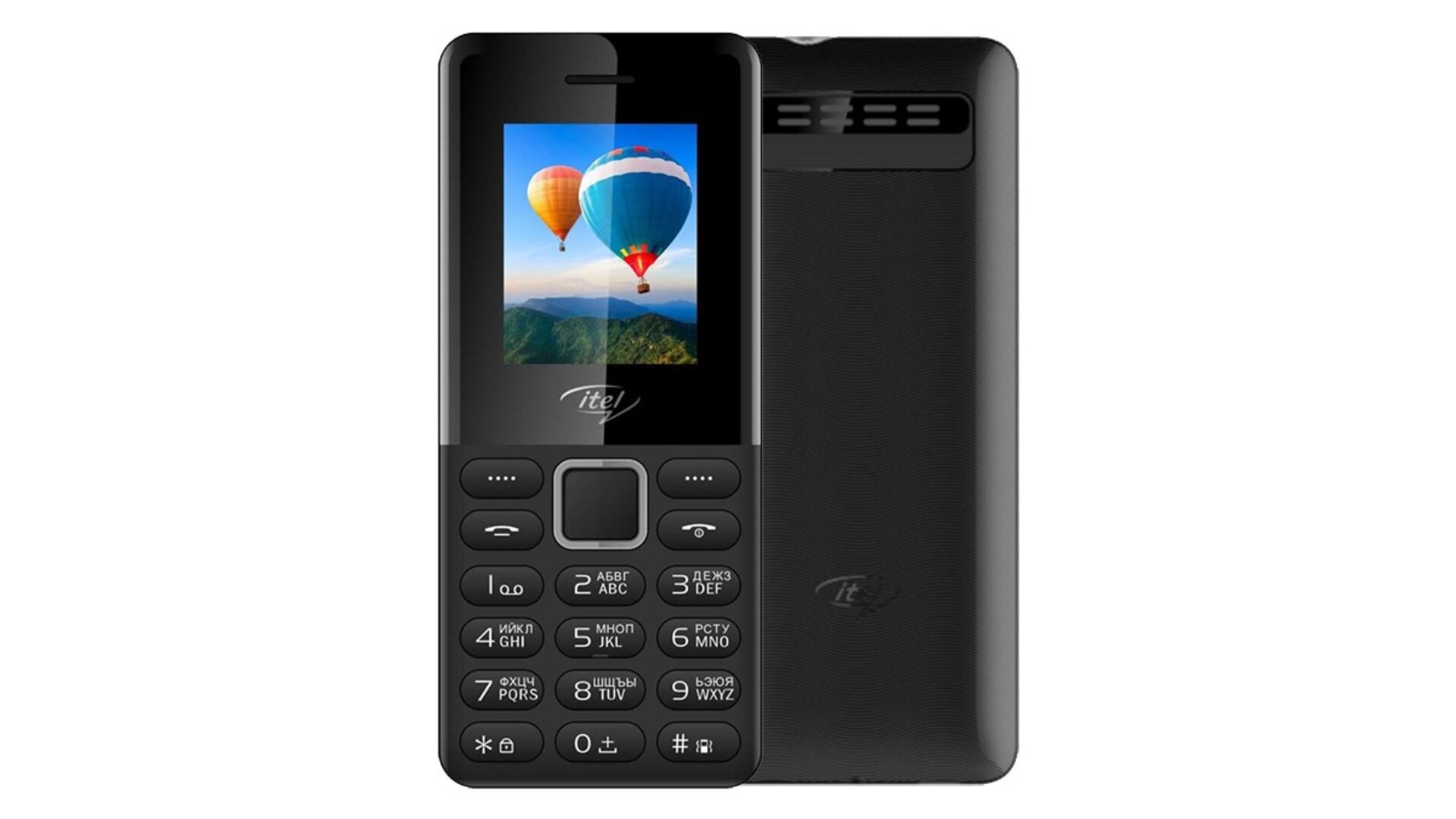 ITEL IT2163R მობილური ტელეფონი (DUAL SIM) Elegant Black