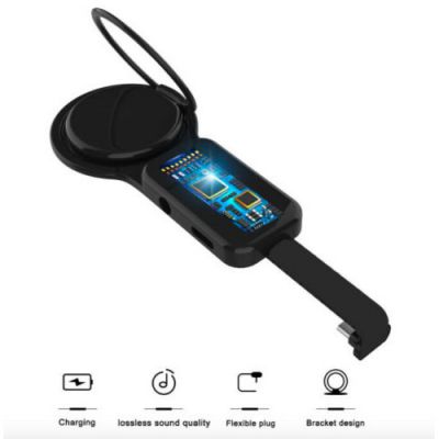 JH-35LY Lightning To 3.5mm Audio And Charging Adapter