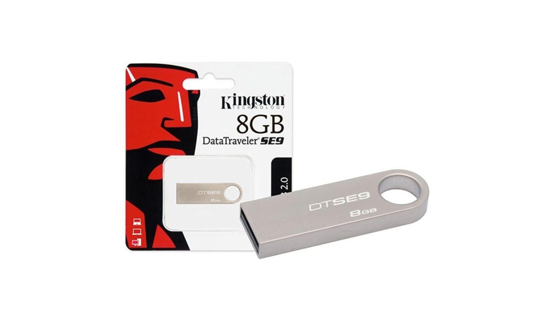 Kingston USB 8GB SE9 ფლეშ მეხსიერება