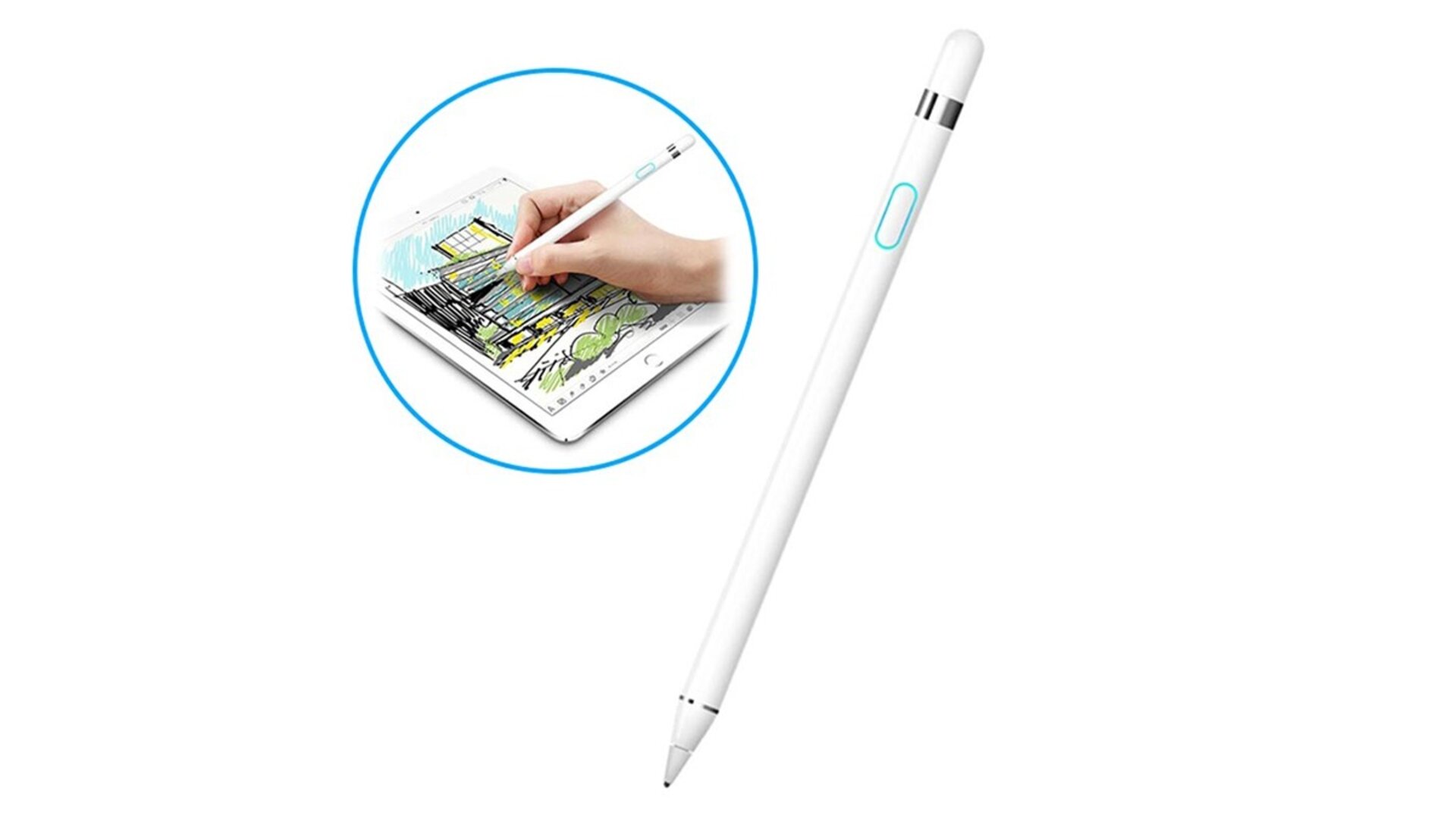 Stylus Pen პლანშეტის, iPad-ის ელექტრო კალამი  (უნივერსალი)