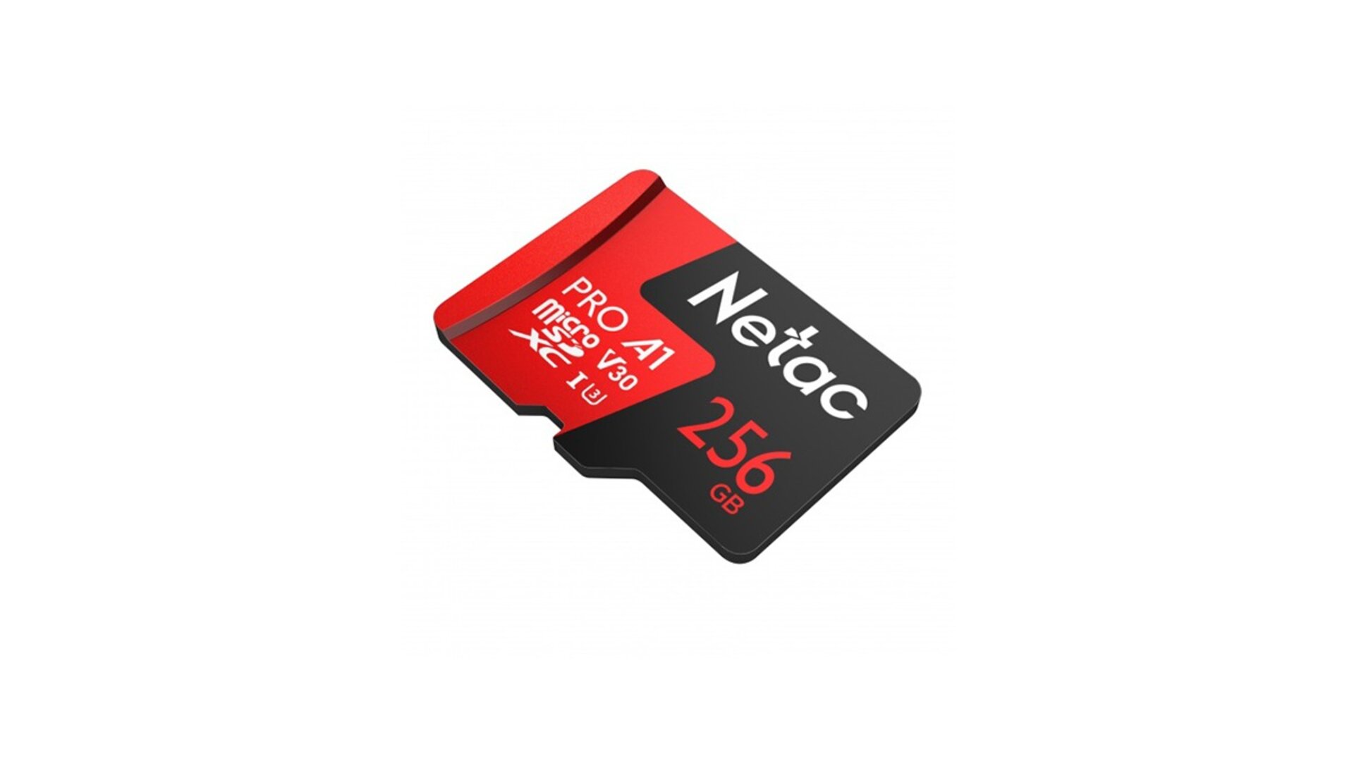 Netac p500 256GB microSDHC class 10 მეხსიერების ბარათი