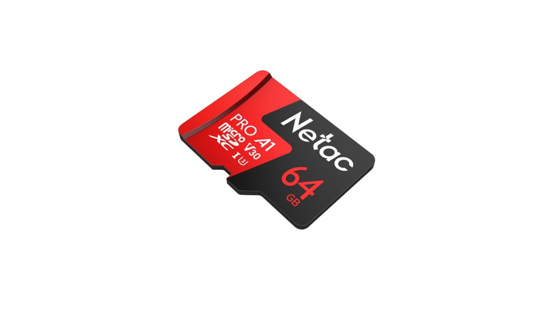 Netac p500 64GB microSDHC class 10 მეხსიერების ბარათი