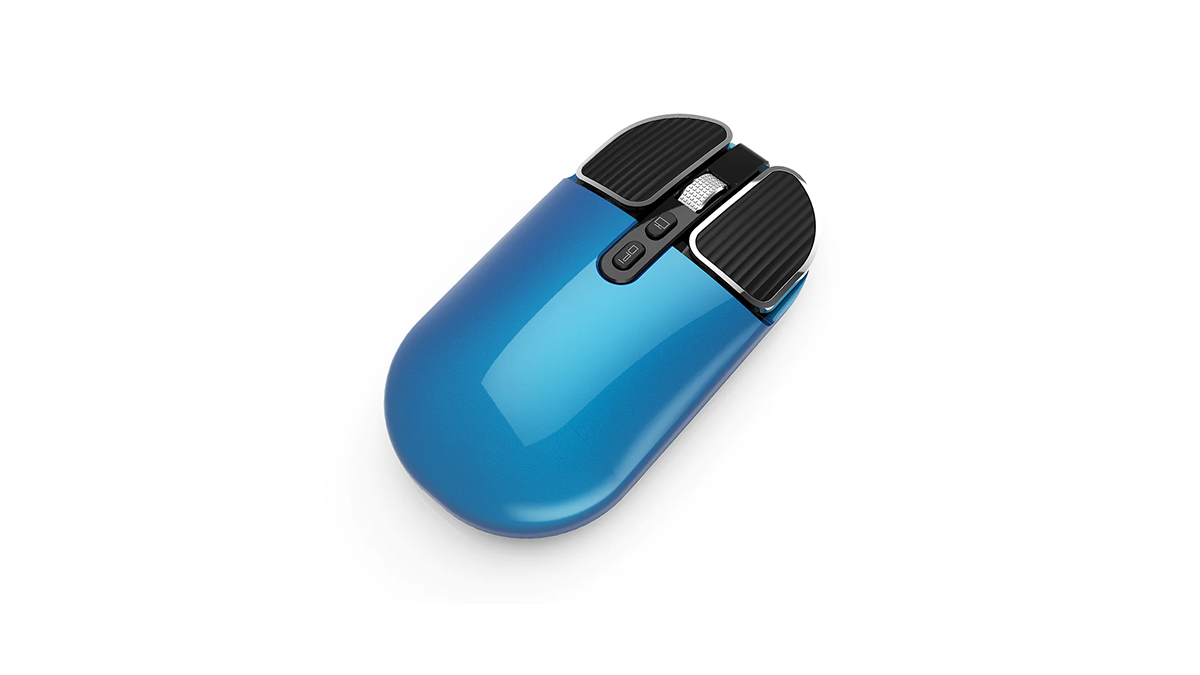 Mouse M203 Bluetooth+Rechargeable+Silent blue