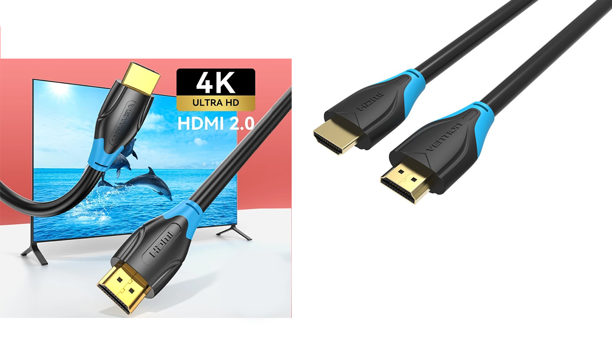 VENTION AACBI HDMI კაბელი 3მ. HIGH SPEED 4K HD Cable PVC Type