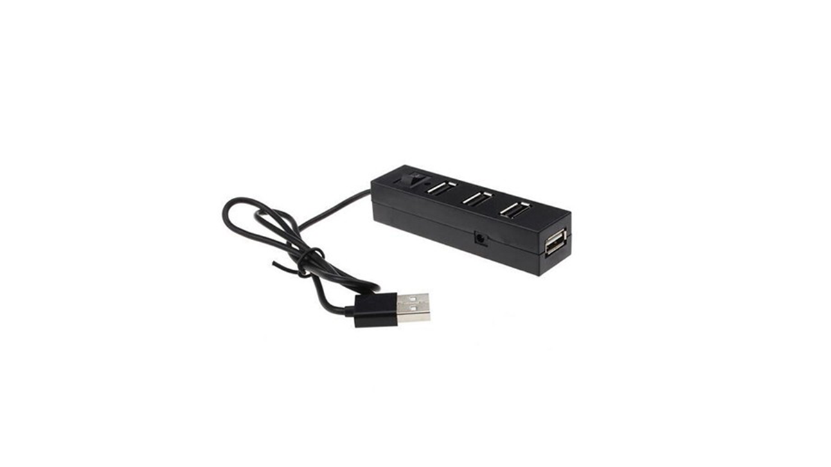 KINGDA 4 Ports USB 2.0 Hub (480Mbps) ჰაბი 