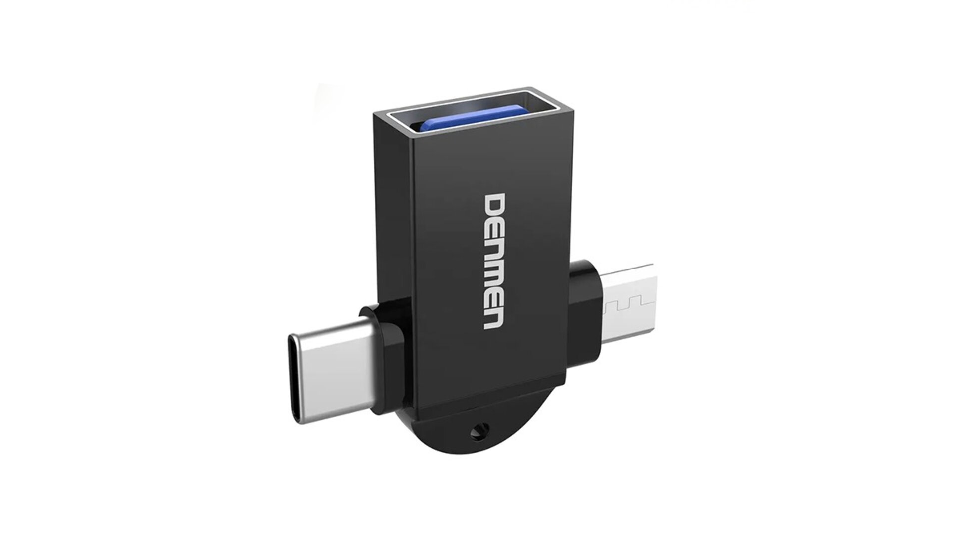 DENMEN DU12 OTG + USB3.0 USB TO Type-C & Micro Converter
