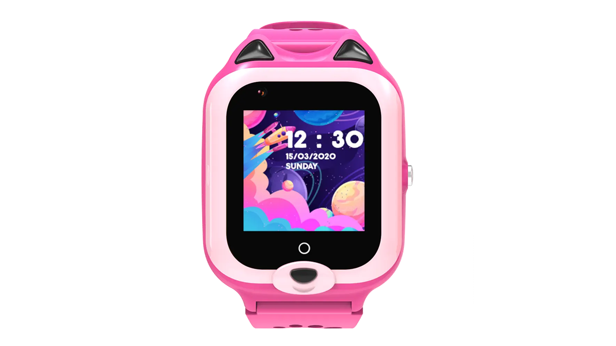 Wonlex KT22 4G საბავშვო GPS საათი ვარდისფერი