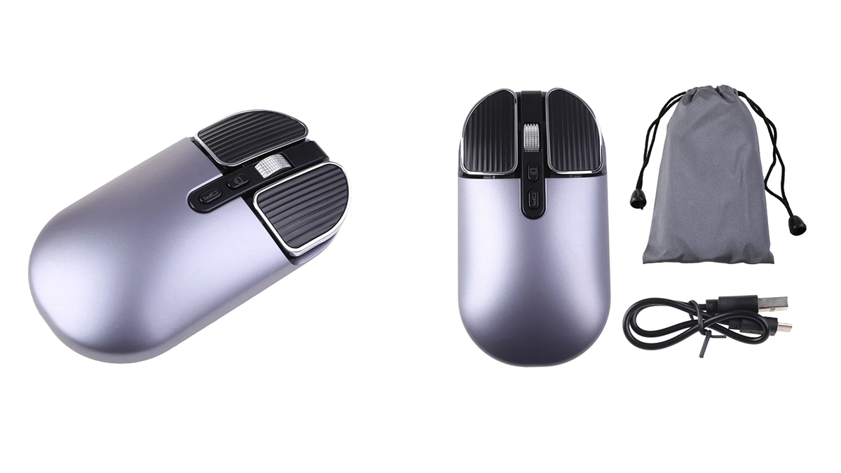 Mouse M203 Bluetooth+Rechargeable+Silent gray
