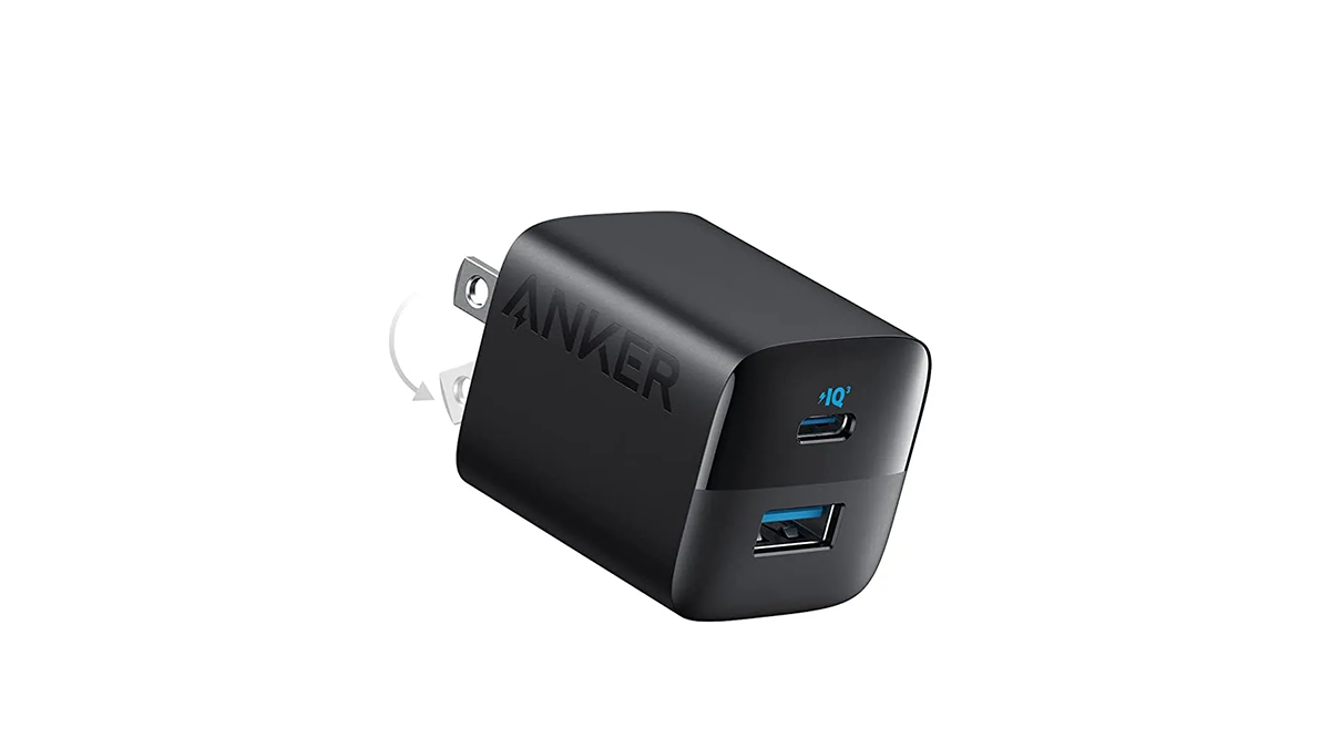 ANKER 323 Fast Charger (1.USB port) (1.PD33W) ადაპტერი შავი