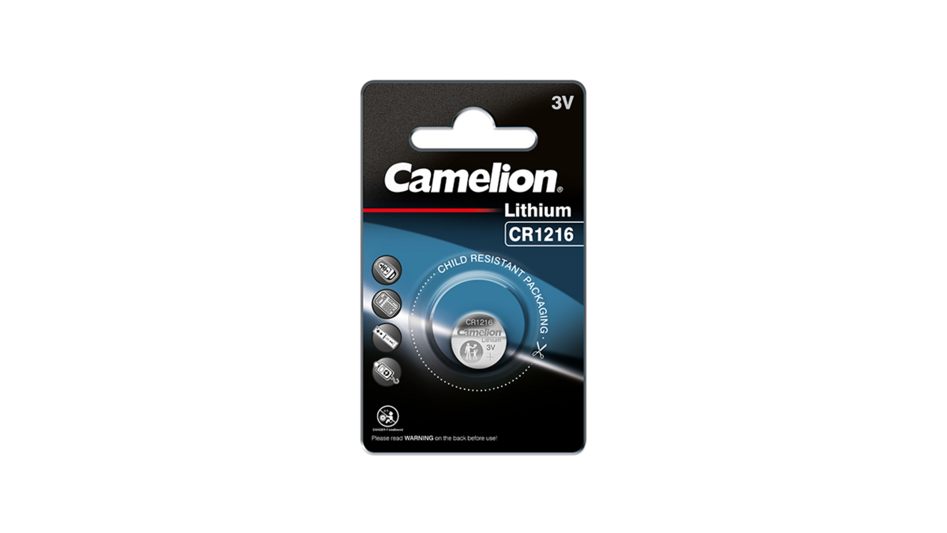Camelion CR1216 ელემენტი (1ცალი)