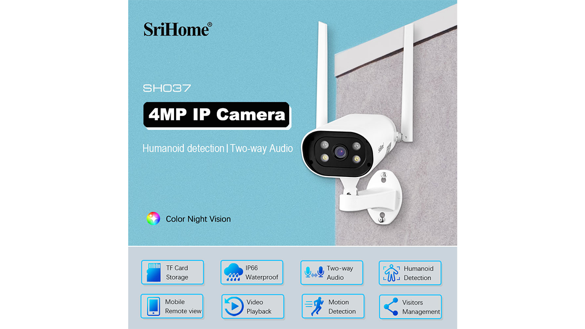 SriHome SH037 IP Outdoor Camera