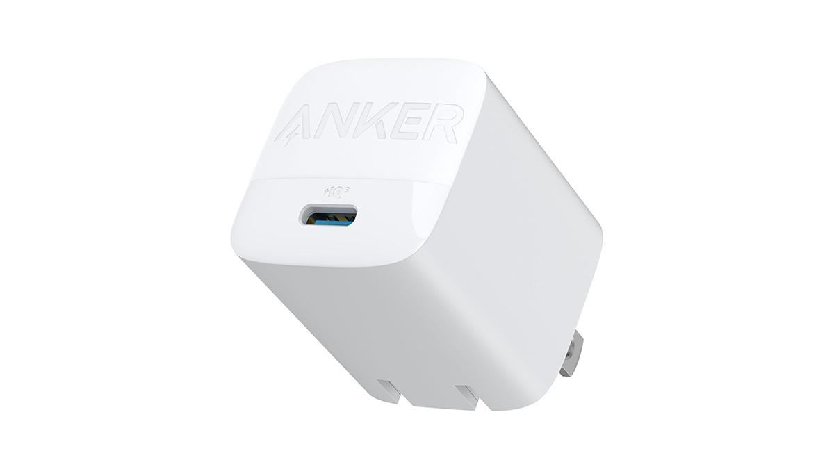 ANKER 313 Fast Charger (PD30W) ადაპტერი თეთრი