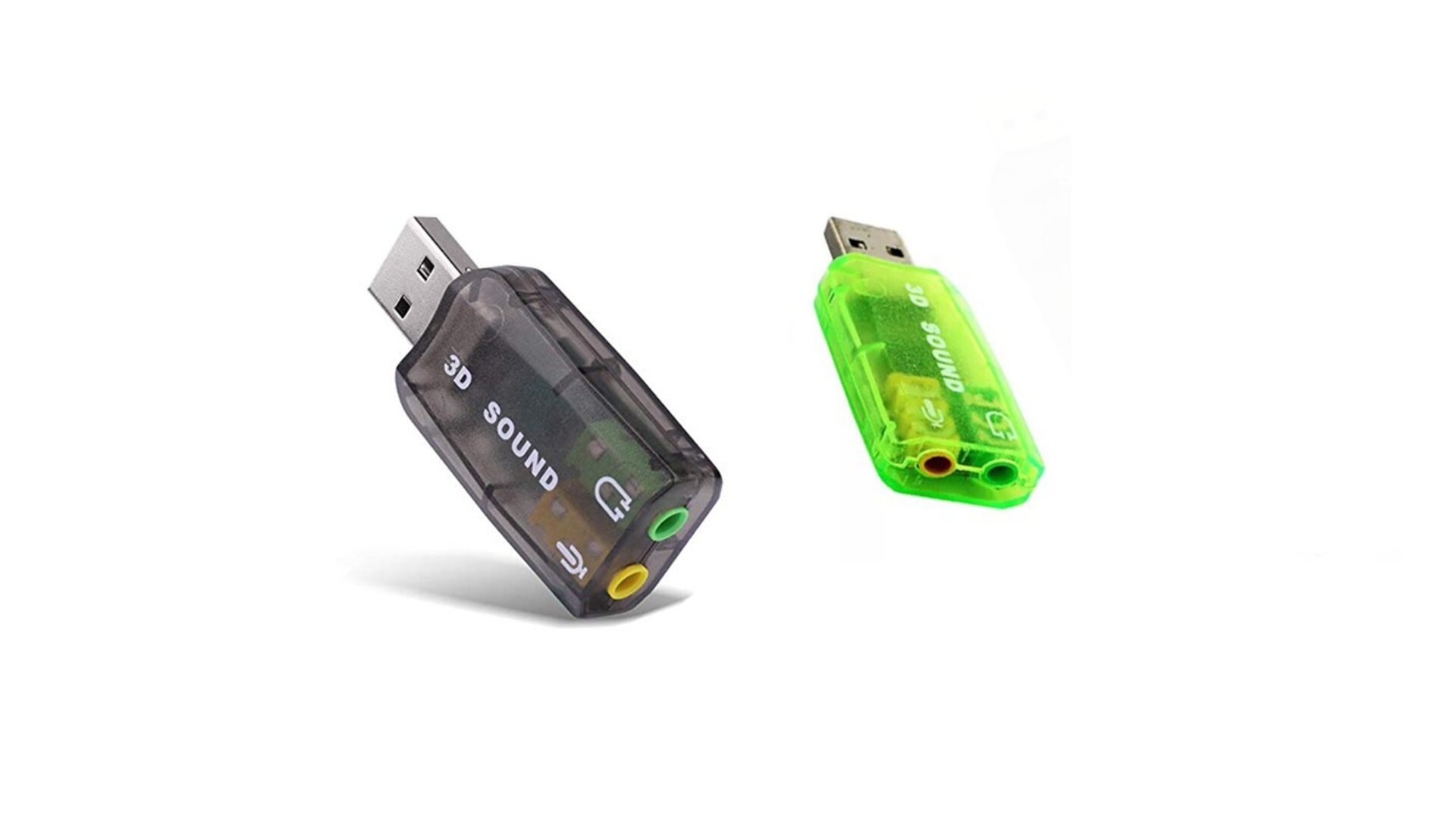 SOUND CARD USB5.1 to 3.5mm ხმის გადამყვანი ბარათი